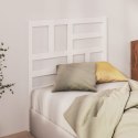 VidaXL Wezgłowie łóżka, białe, 106x4x104 cm, lite drewno sosnowe