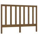 VidaXL Wezgłowie łóżka, miodowy brąz, 166x4x100 cm, drewno sosnowe