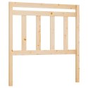 VidaXL Wezgłowie łóżka, 106x4x100 cm, lite drewno sosnowe