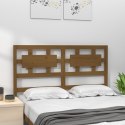 VidaXL Wezgłowie łóżka, miodowy brąz, 185,5x4x100 cm, drewno sosnowe