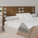 VidaXL Wezgłowie łóżka, miodowy brąz, 206x4x100 cm, drewno sosnowe