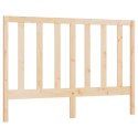 VidaXL Wezgłowie łóżka, 156x4x100 cm, lite drewno sosnowe