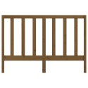VidaXL Wezgłowie łóżka, miodowy brąz, 146x4x100 cm, drewno sosnowe