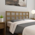 VidaXL Wezgłowie łóżka, miodowy brąz, 165,5x4x100 cm, drewno sosnowe