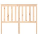 VidaXL Wezgłowie łóżka, 126x6x101 cm, lite drewno sosnowe
