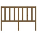 VidaXL Wezgłowie łóżka, miodowy brąz, 146x4x100cm, lite drewno sosnowe