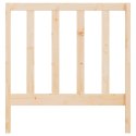 VidaXL Wezgłowie łóżka, 106x4x100 cm, lite drewno sosnowe
