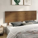VidaXL Wezgłowie łóżka, miodowy brąz, 204x6x82,5 cm, drewno sosnowe