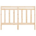 VidaXL Wezgłowie łóżka, 126x4x100 cm, lite drewno sosnowe