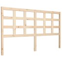 VidaXL Wezgłowie łóżka, 165,5x4x100 cm, lite drewno sosnowe
