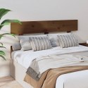 VidaXL Wezgłowie łóżka, miodowy brąz, 124x3x81 cm, drewno sosnowe