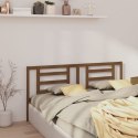 VidaXL Wezgłowie łóżka, miodowy brąz, 186x4x100cm, lite drewno sosnowe