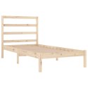 VidaXL Rama łóżka, lite drewno sosnowe, 100 x 200 cm