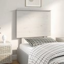 VidaXL Wezgłowie łóżka, białe, 79x6x82,5 cm, lite drewno sosnowe