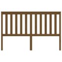 VidaXL Wezgłowie łóżka, miodowy brąz, 166x6x101 cm, drewno sosnowe