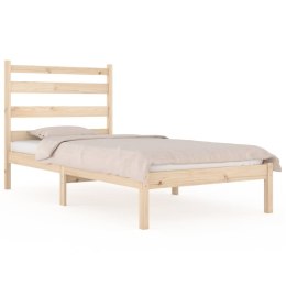 VidaXL Rama łóżka, lite drewno sosnowe, 100 x 200 cm