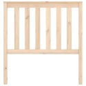 VidaXL Wezgłowie łóżka, 96x6x101 cm, lite drewno sosnowe