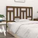 VidaXL Wezgłowie łóżka, miodowy brąz, 205,5x4x100 cm, drewno sosnowe