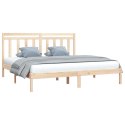 VidaXL Rama łóżka, lite drewno, 200x200 cm