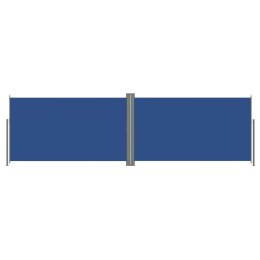 VidaXL Zwijana markiza boczna, niebieska, 160 x 600 cm