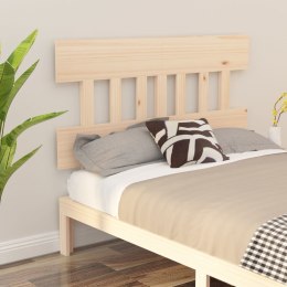 VidaXL Wezgłowie łóżka, 163,5x3x81 cm, lite drewno sosnowe