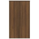 VidaXL Biurko, brązowy dąb, 90x40x72 cm, materiał drewnopochodny