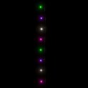 VidaXL Sznur lampek LED, 150 kolorowych, pastelowych diod, 15 m, PVC
