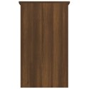 VidaXL Biurko, brązowy dąb, 90x45x76 cm, materiał drewnopochodny