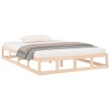 VidaXL Rama łóżka, 120 x 200 cm, lite drewno