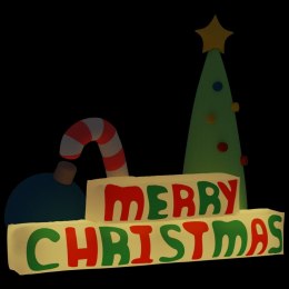 VidaXL Nadmuchiwany napis „Merry Christmas