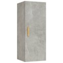 VidaXL Szafka wisząca, szarość betonu, 34,5x34x90 cm