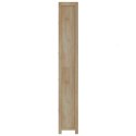 VidaXL Regał z 7 półkami, 80x30x200 cm, lite drewno akacjowe