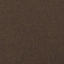 VidaXL Materac kieszeniowy, ciemnobrązowy, 180x200x20 cm, tkanina