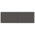 VidaXL Panele ścienne, 12 szt, ciemnoszare, 90x30 cm, tkanina, 3,24 m²