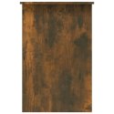 VidaXL Biurko, przydymiony dąb, 100x50x76 cm, materiał drewnopochodny