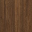 VidaXL Wózek kuchenny, brązowy dąb 60x45x80cm, materiał drewnopochodny