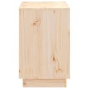 VidaXL Szafka na buty, 110x34x52 cm, lite drewno sosnowe