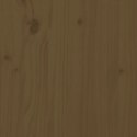 VidaXL Biurko, miodowy brąz, 110x50x75 cm, lite drewno sosnowe