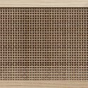 VidaXL Komoda, czarna, 60x30x70 cm, lita sosna i naturalny rattan