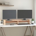VidaXL Podstawka na monitor, 100x24x16 cm, lite drewno sosnowe