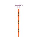 VidaXL Linka żeglarska, pomarańczowa, 6 mm, 25 m, polipropylen