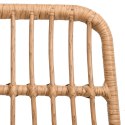 VidaXL Krzesła ogrodowe, 2 szt., 48x62x84 cm, rattan PE