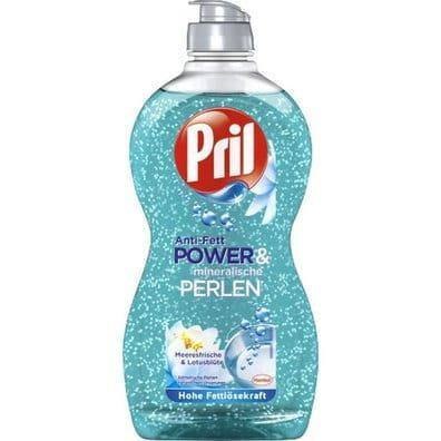 Pril Power & Pearl Płyn do mycia naczyń Meeresfrische&Lotusblute 450 ml