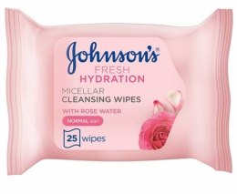 Johnson's Cleansing Wipes Chusteczki do Demakijażu 25 szt.