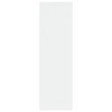 VidaXL Półka ścienna, biała, 85x16x52,5 cm, materiał drewnopochodny