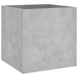 VidaXL Donica, betonowa szarość, 40x40x40 cm, materiał drewnopochodny