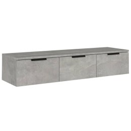 VidaXL Szafka wisząca, szarość betonu, 102x30x20 cm