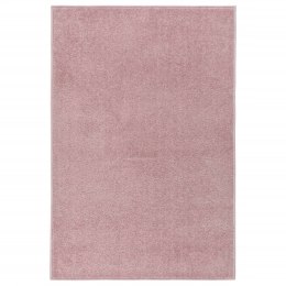 VidaXL Dywan z krótkim runem, 160 x 230 cm, różowy
