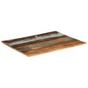 VidaXL Prostokątny blat do stołu, 70x90 cm, 15-16 mm, drewno z odzysku