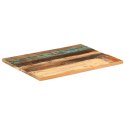 VidaXL Prostokątny blat stołu 60x80 cm 25-27 mm, lite drewno z odzysku
